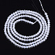 Brins de perles de pierre de lune arc-en-ciel naturel G-R465-02A-2