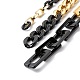 Cadenas de bordillo y cadenas portacables hechas a mano AJEW-JB01054-1