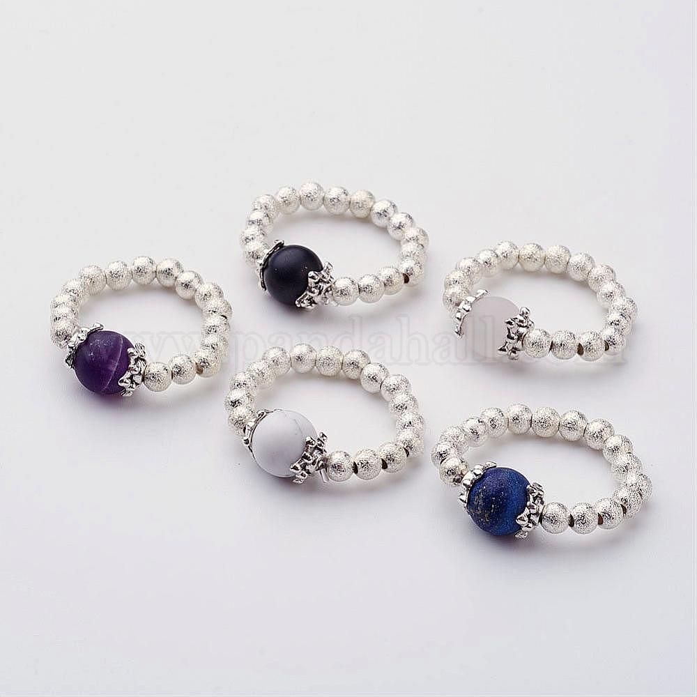 Wholesale Gemstone Stretch Rings