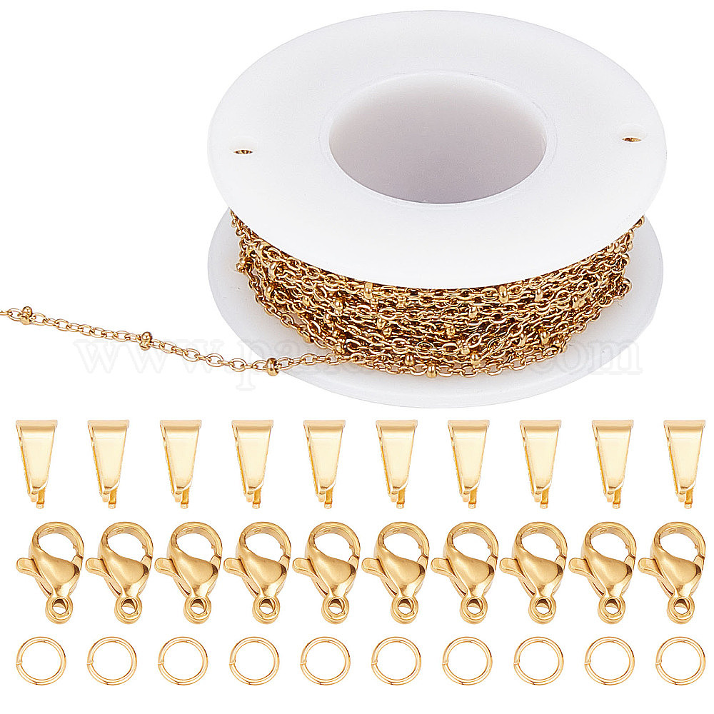 Wholesale SUNNYCLUE DIY Chain Necklaces Making Kits