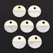 Подвески из натуральных пресноводных ракушек SHEL-T018-32A