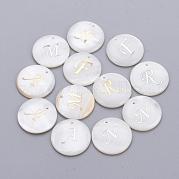 Подвески из пресноводных оболочек SHEL-Q018-01