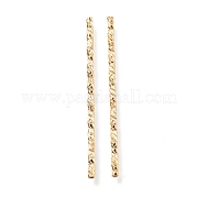 Гофрированные латунные бусины KK-H759-28F-G