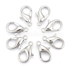 Zinc Alloy Lobster Claw Clasps X-E106