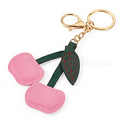 1 porte-clés en alliage de cuir PU&nbsp;KEYC-TA0001-47B