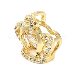 Pendentifs avec zircon cubiques à micro-pavés en laiton&nbsp;KK-L229-029G