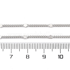 Panzerketten aus Messing für Damen&nbsp;NJEW-D302-09P