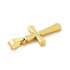 Pendentifs en acier inoxydable 304 avec placage sous vide PVD&nbsp;STAS-A073-11G