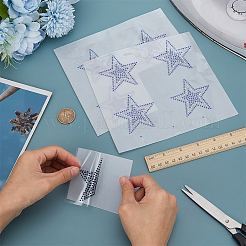 Glas-Hotfix-Strass in Sternform&nbsp;DIY-WH0558-99A