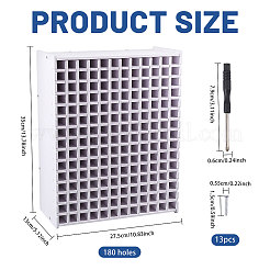 180 Loch PVC-Stifthalter&nbsp;AJEW-WH0609-481