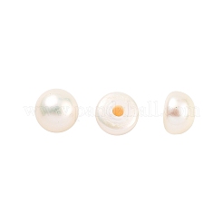 Perles de culture d'eau douce naturelles de Grade 6a&nbsp;PEAR-N018-6A-4550A