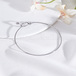 1 pulsera de acero inoxidable 304&nbsp;BJEW-LP0003-11