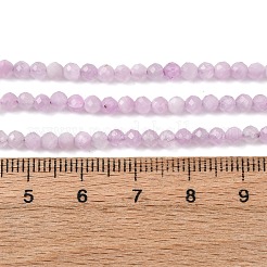 Cuentas de kunzita natural hebras&nbsp;G-G259-D11-3mm-01