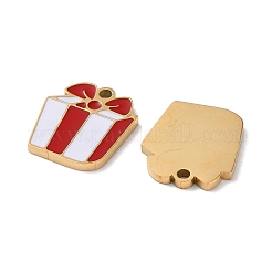 Breloques en acier inoxydable 304 plaquées par ions (IP)&nbsp;STAS-C083-17G-02