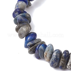 Bracelets extensibles en perles de lapis-lazuli naturelles pour hommes et femmes&nbsp;BJEW-JB10652-03