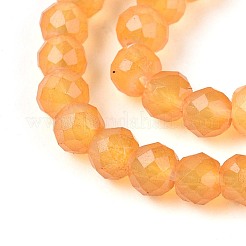 Chapelets de perles en verre imitation jade&nbsp;GLAA-T028-3mm-11C