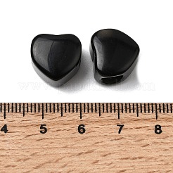 Natürliche schwarze Obsidianperlen aus Europa&nbsp;G-C269-01C