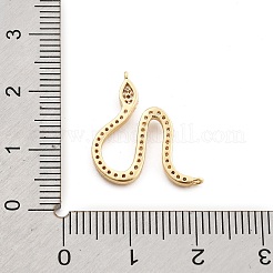 Pendentifs avec zircon cubiques à micro-pavés en laiton&nbsp;LS-KK-M321-01A-G