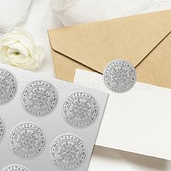 34 feuille d'autocollant personnalisé en feuille d'argent en relief pour photo d'animal de compagnie&nbsp;DIY-WH0528-021