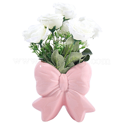 Bowknot Porzellanvasen-Ornamente&nbsp;AJEW-WH20006-389A