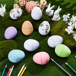 10 œuf de Pâques en pâte à modeler à faire soi-même pour enfants&nbsp;DIY-SP0002-63B