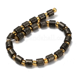 Stränge aus natürlichen Goldpyritperlen&nbsp;G-F833-K01-01
