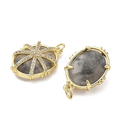 Pendentifs à facettes en quartz nuageux naturel&nbsp;GG-CBA42CA-04G-02
