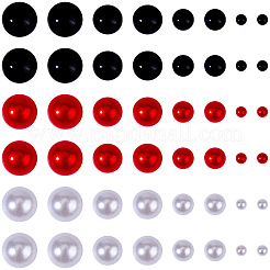 1 Schachtel halbrunde Cabochons aus Kunstharz und ABS-Perlen&nbsp;DIY-CP0012-96A