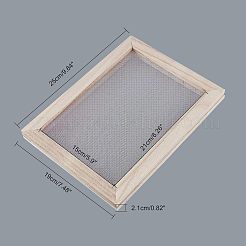 Fabrication de papier en bois&nbsp;DIY-WH0171-46B