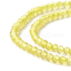 Fili di perline di giada naturale di grado aa&nbsp;G-A021-02A