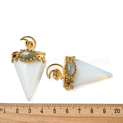 Opalite synthétique gros pendentifs&nbsp;G-F639-06J-G
