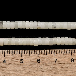 Natürliche weiße afrikanische Opalkorne Stränge&nbsp;G-L624-I19-2x4mm