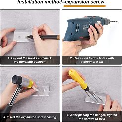 Appeso a parete in acrilico&nbsp;DIY-WH0182-68