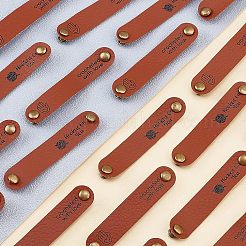 30 Satz 2 Stil PU-Leder-Etiketten&nbsp;DIY-FG0003-24