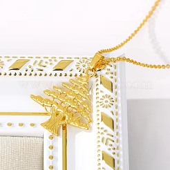 Collares colgantes de acero inoxidable 304 para mujer&nbsp;WGAB0B0-01