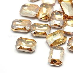 Cabochons strass di vetro pointed back &nbsp;RGLA-A017-13x18mm-M
