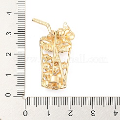 Legierung Rhinestone-Broschen&nbsp;JEWB-P023-07G