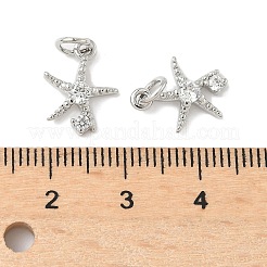 Ottone micro spianare pendenti zirconi&nbsp;KK-I355-01P-03