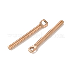 Ionenplattierung (IP) 304 Edelstahlanhänger&nbsp;STAS-Q323-03A-RG