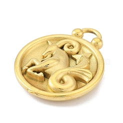 Pendenti in acciaio inossidabile 304 placcato oro 18k&nbsp;STAS-K291-01G-03