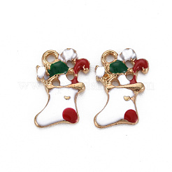 Pendentifs d'émail en alliage&nbsp;ENAM-S126-058-NR