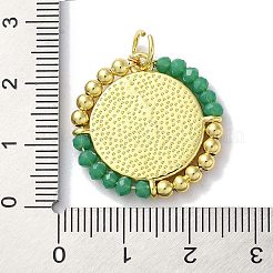 Pendentif en laiton plaqué rack&nbsp;KK-Z039-05F