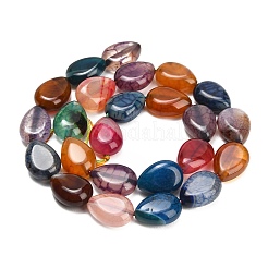 Natur Drachen Venen Achat Perlen Stränge&nbsp;GG-L001-K01-01G