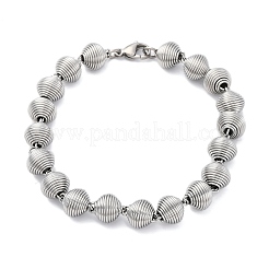 Bracelets à maillons en acier inoxydable 304 pour femmes et hommes&nbsp;BJEW-R018-13P