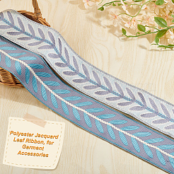 Blattband aus Polyester-Jacquard&nbsp;OCOR-WH0097-08B