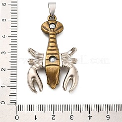 Pendentifs en alliage de style tibétain&nbsp;FIND-C081-01A-02