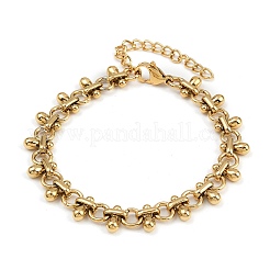 Bracelets à maillons en acier inoxydable 304 pour femmes&nbsp;BJEW-Z143-01G