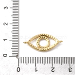 Messing Micro Pave himmelblaue und klare Zirkonia-Verbindungsanhänger&nbsp;KK-H529-05B-G02