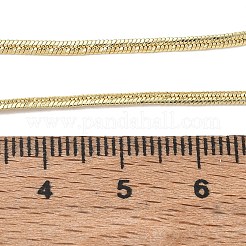 Collane a catena piatta a serpente in ottone da 4 mm per donna&nbsp;KK-CBA4FD4-07G