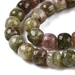 Gefärbt natürlichen weißen Jade Perlen Stränge&nbsp;G-T138-151